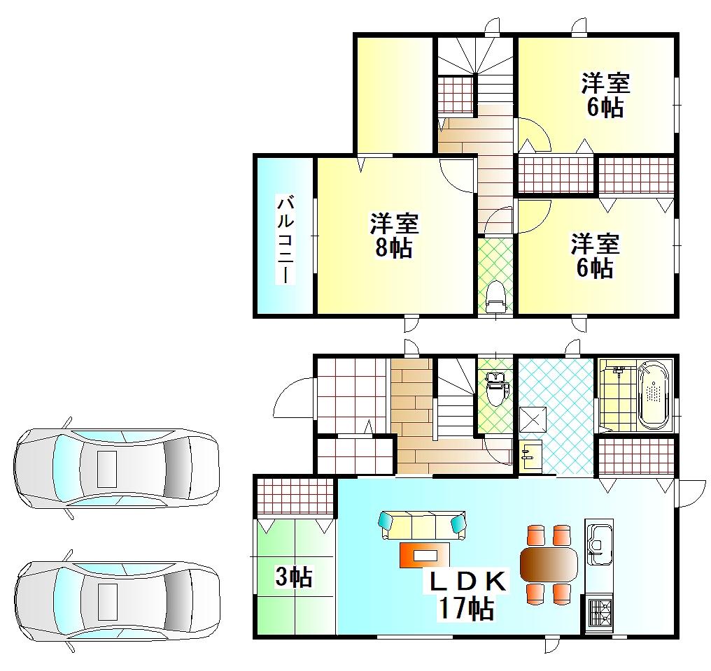 1号地 基本プラン 建物込価格4280万円